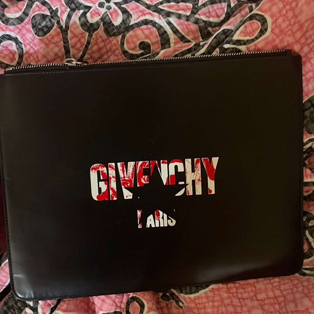 Black givenchy pouch